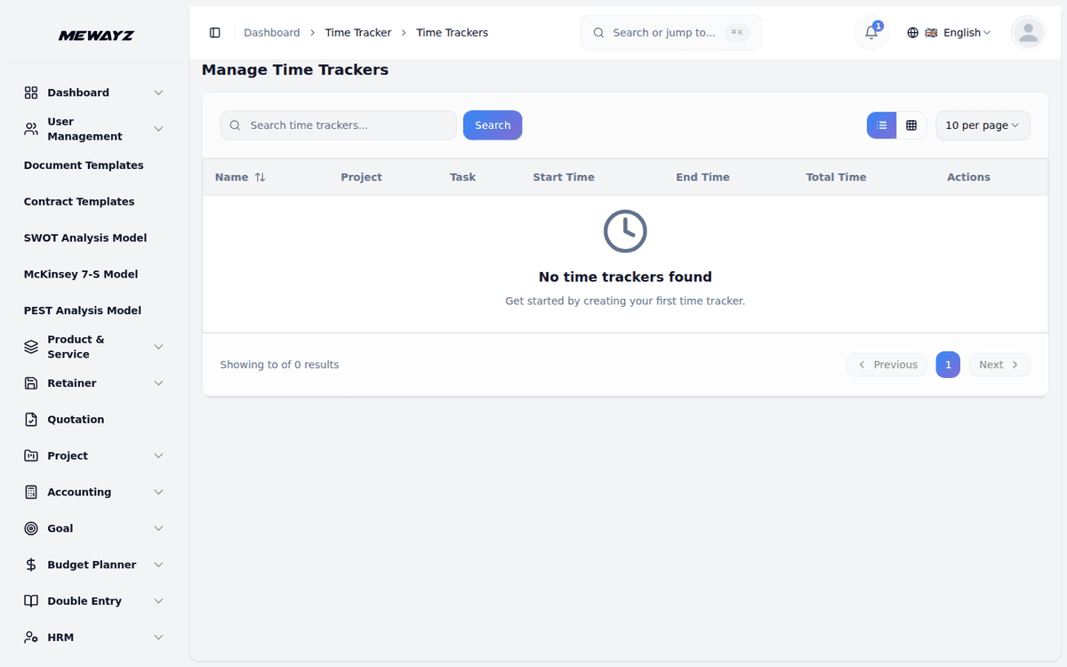 Mewayz Projects & Tasks — Time tracking