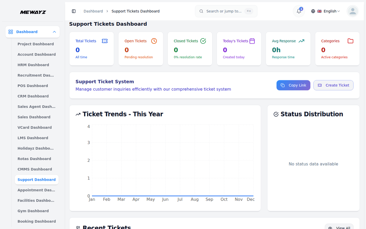 Mewayz Support & Helpdesk — Ticket management