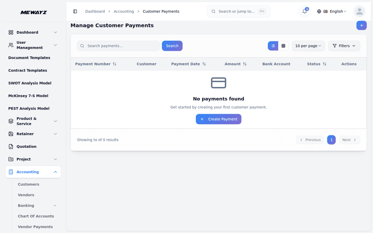 Mewayz Accounting & Finance — Payments