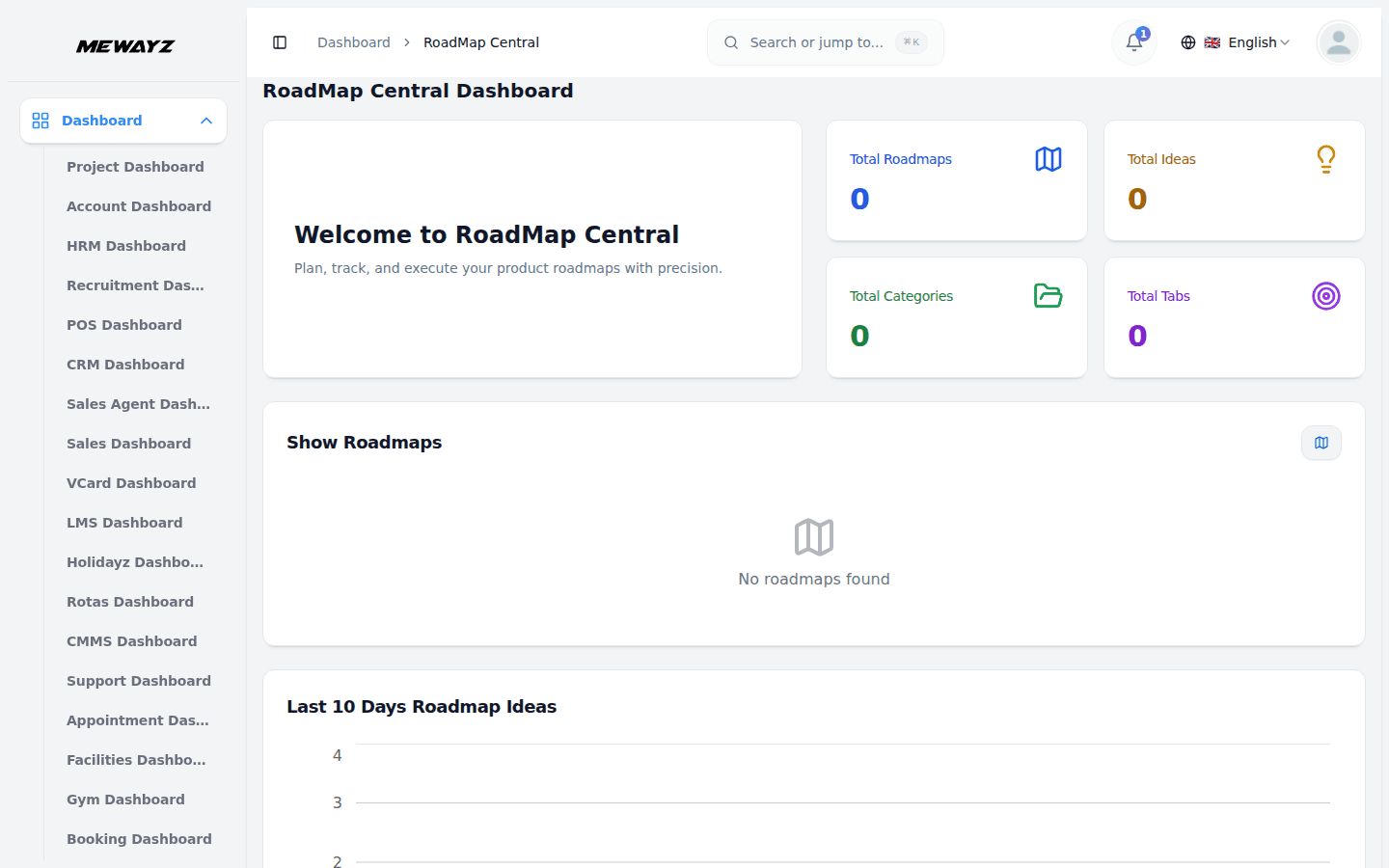 Mewayz Gantt Charts — Roadmap / Gantt