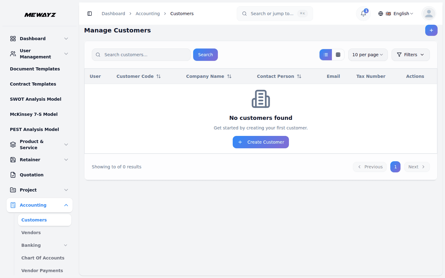 Mewayz Client Portal — Client records