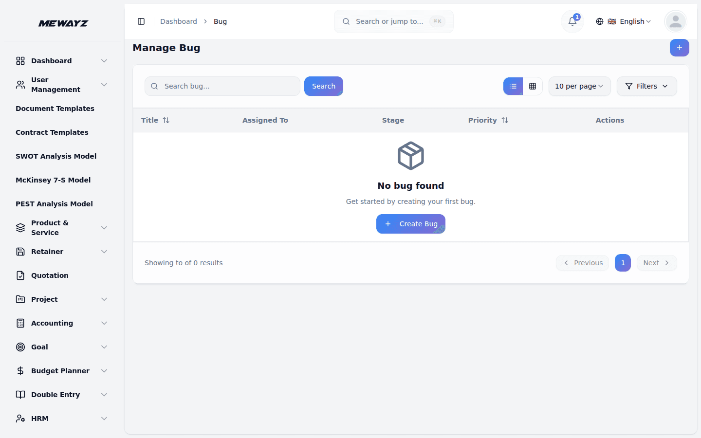 Mewayz bug tracking and sprint management for engineering teams