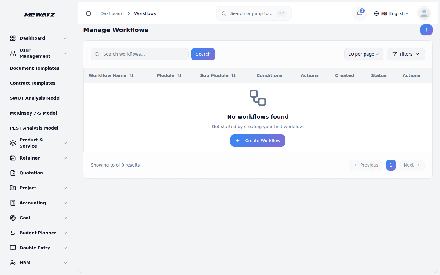 Mewayz Workflow Automation — Workflow builder